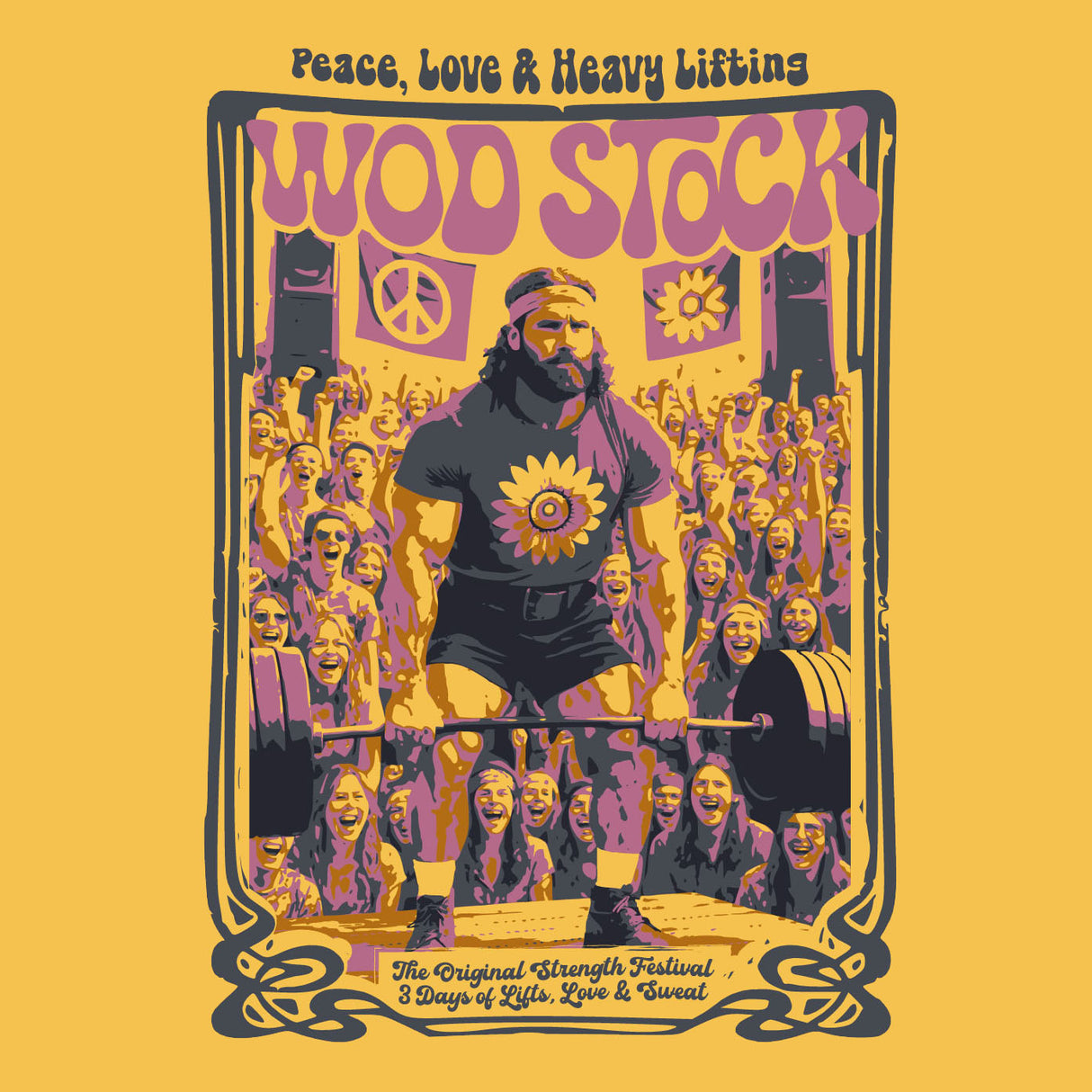 Cocowod ropa crosstraining Camiseta Hombre modelo Wod Stock | T-Shirt