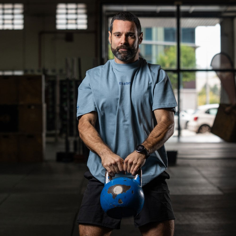 Cocowod ropa crosstraining Camiseta Unisex modelo Keep Flowing | Oversized