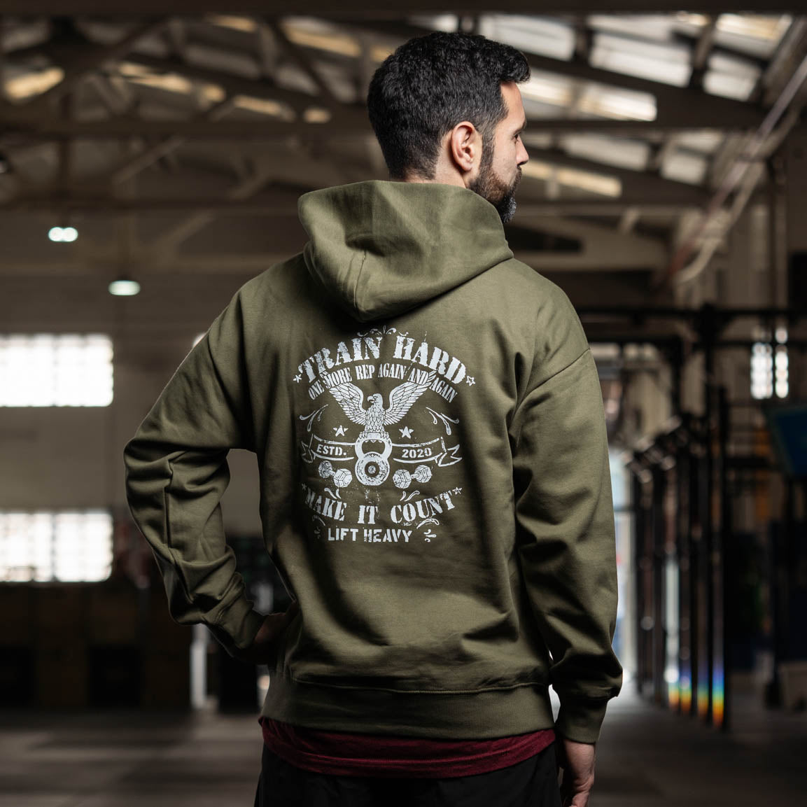 Cocowod ropa crosstraining Hoodies & Sudaderas modelo Iron Eagle | Oversized Hoodie
