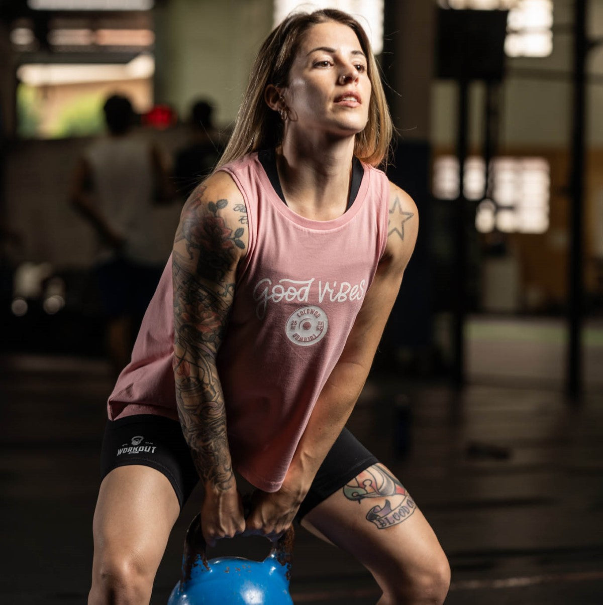 Cocowod ropa crosstraining Crop Tops modelo Good Vibes | Crop Top