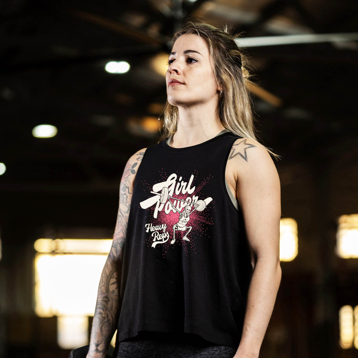 Cocowod ropa crosstraining Crop Tops modelo Girl Power | Crop Top