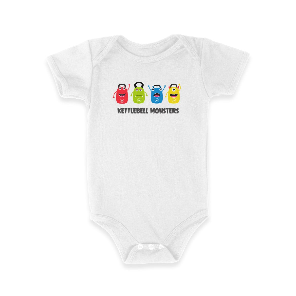 Cocowod ropa crosstraining Body Bebé modelo Kettlebell Monsters
