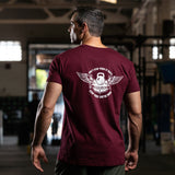 camiseta hombre algodón crosstraining ropa cocowod atleta