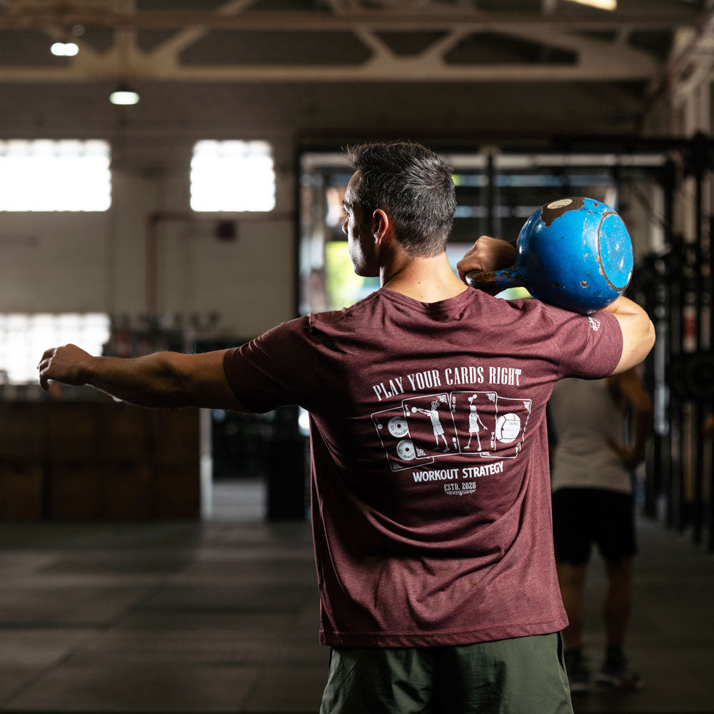 camiseta hombre algodón crosstraining ropa cocowod atleta